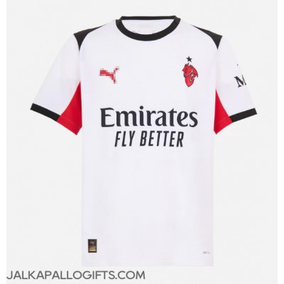 AC Milan Santiago Gimenez #7 Vieraspaita 2025-26 Lyhythihainen AC Milan Santiago Gimenez #7 Vieraspaita 2025-26 Lyhythihainen